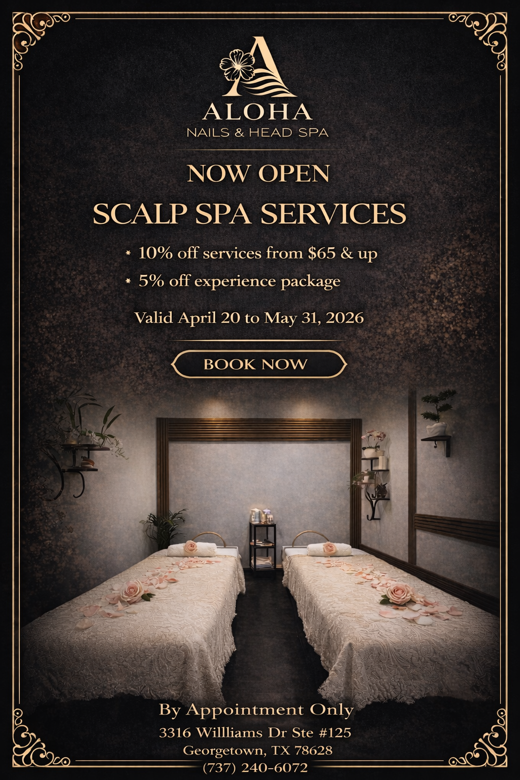 Aloha Nails & Head Spa | Georgetown logo